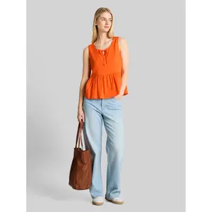 Sleeveless blouse for women Tom Tailor Denim image-3
