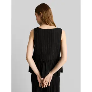Sleeveless blouse for women Tom Tailor Denim image-2