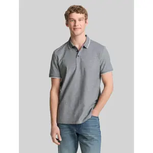 Polo with Trim Tom Tailor Denim image-1