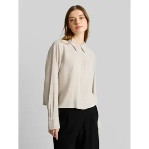 Striped long-sleeve shirt for women Tom Tailor Denim image-1