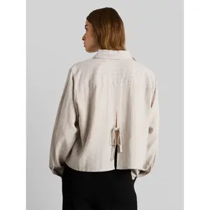 Striped long-sleeve shirt for women Tom Tailor Denim image-2