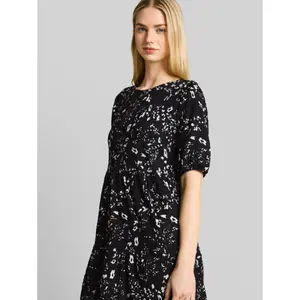 Floral Ruffle Short Dress Women Tom Tailor Denim image-4