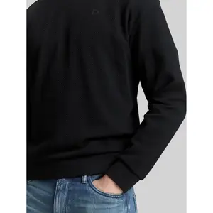 Δομημένη μπλούζα με στρογγυλή λαιμόκοψη Tom Tailor Denim image-4