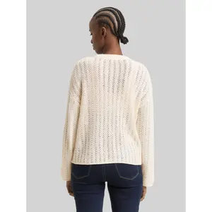 Knitted Jumper with Openwork Pattern Women's Tom Tailor Denim image-2