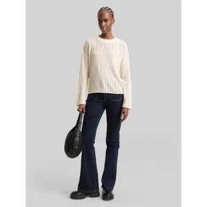 Knitted Jumper with Openwork Pattern Women's Tom Tailor Denim image-3