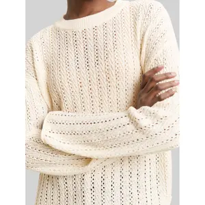 Knitted Jumper with Openwork Pattern Women's Tom Tailor Denim image-4