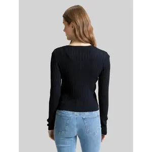 Women's ribbed cardigan Tom Tailor Denim image-2