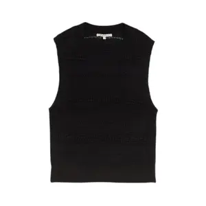 Lace Knit Vest Women Tom Tailor Denim image-0