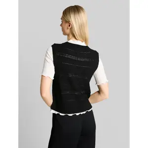 Lace Knit Vest Women Tom Tailor Denim image-2