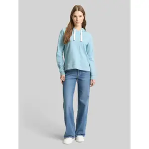 Women's embroidered hoodie Tom Tailor Denim image-3