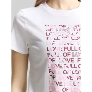 Women's Cotton Printed T-Shirt Tom Tailor Denim image-4