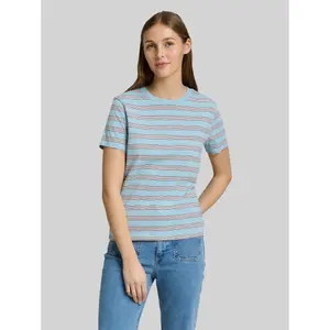 Women's Cotton Printed T-Shirt Tom Tailor Denim image-1
