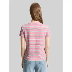 Women's Cotton Printed T-Shirt Tom Tailor Denim image-2