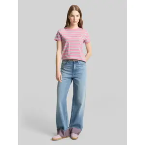 Women's Cotton Printed T-Shirt Tom Tailor Denim image-3