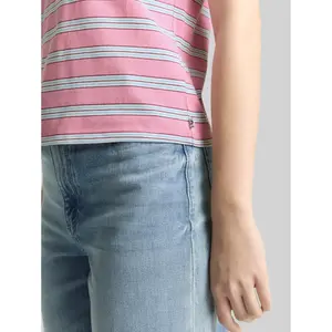 Women's Cotton Printed T-Shirt Tom Tailor Denim image-4