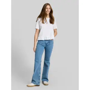 Women's Ruffled T-Shirt Tom Tailor Denim image-3