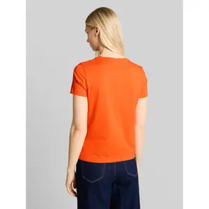 T-shirt con motivo in cotone donna Tom Tailor Denim image-2