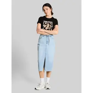 Cotton Graphic T-Shirt Women's Tom Tailor Denim image-3