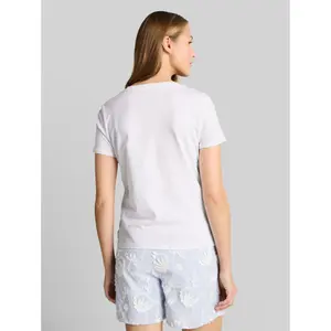 T-shirt con motivo in cotone donna Tom Tailor Denim image-2