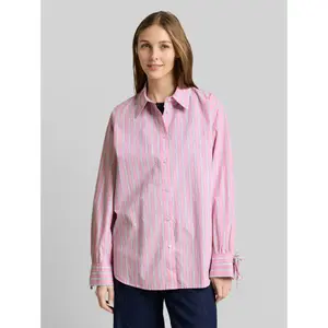 Striped Long Sleeve Blouse for Women Tom Tailor Denim image-1