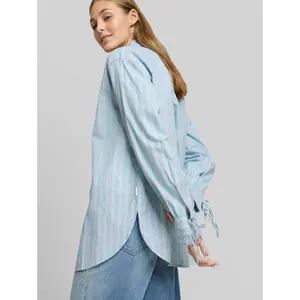 Striped Long Sleeve Blouse for Women Tom Tailor Denim image-4