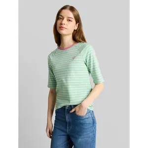Women's striped T-shirt Tom Tailor Denim image-1