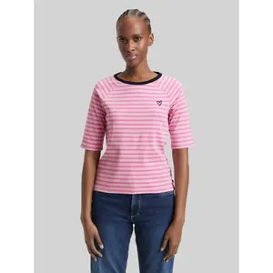 Women's striped T-shirt Tom Tailor Denim image-1