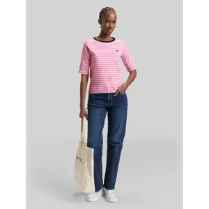 Women's striped T-shirt Tom Tailor Denim image-3