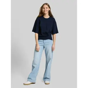 T-shirt con nodo donna Tom Tailor Denim image-3