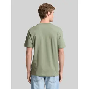 T-shirt άνετος με εκτύπωση στο στήθος Tom Tailor Denim image-2