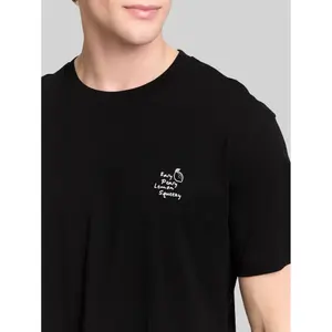 T-shirt άνετος με εκτύπωση στο στήθος Tom Tailor Denim image-4