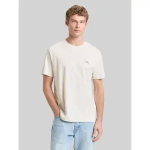 T-shirt άνετος με εκτύπωση στο στήθος Tom Tailor Denim image-1