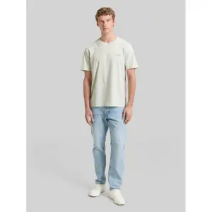 T-shirt άνετος με εκτύπωση στο στήθος Tom Tailor Denim image-3