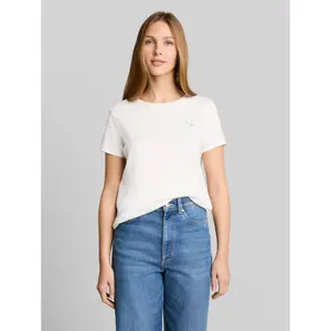 T-shirt med broderier för kvinnor Tom Tailor Denim image-1