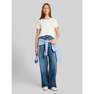 T-shirt med broderier för kvinnor Tom Tailor Denim image-3