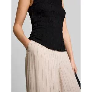 Smocked tank top for women Tom Tailor Denim image-4