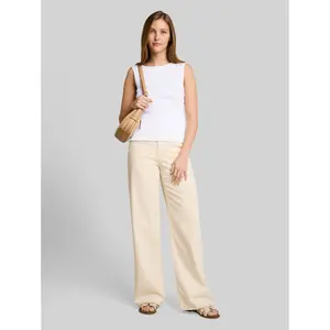 Smocked tank top for women Tom Tailor Denim image-3