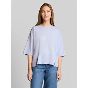 T-shirt loose con tagli cuciture donna Tom Tailor Denim image-1