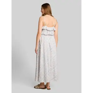 Long Dress with Adjustable Straps Women Tom Tailor Denim image-2