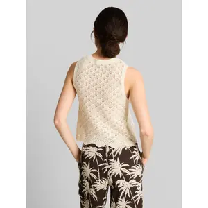 Lace Knit Vest Women Tom Tailor Denim image-2