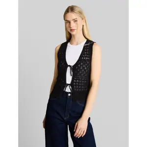 Women's Knit Gilet Tom Tailor Denim image-1