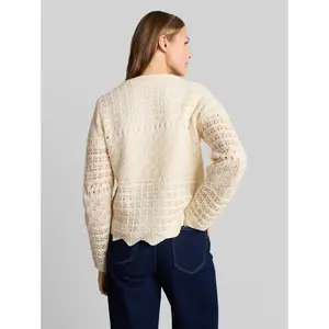 Womens Loose Openwork Cardigan Tom Tailor Denim image-2