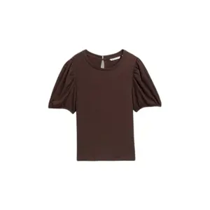 Γυναικείο t-shirt με φουσκωτά μανίκια Tom Tailor Denim image-0