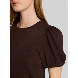 Γυναικείο t-shirt με φουσκωτά μανίκια Tom Tailor Denim image-4