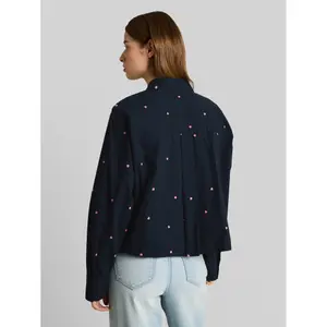 Γυναικείο μπλούζα boxy με κέντημα Tom Tailor Denim image-2