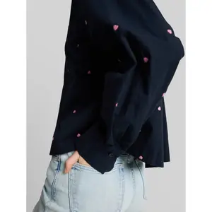Γυναικείο μπλούζα boxy με κέντημα Tom Tailor Denim image-4