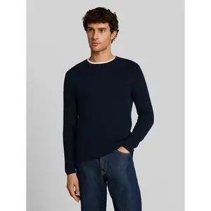 Basic Structured Crew Neck Sweater Tom Tailor Denim image-1