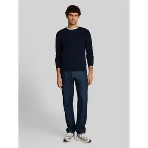 Basic Structured Crew Neck Sweater Tom Tailor Denim image-3