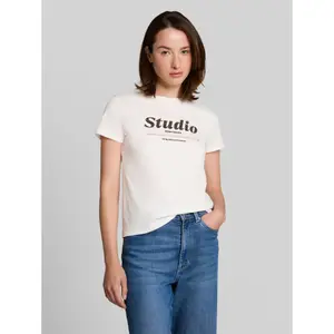 Damska koszulka z nadrukiem Tom Tailor Denim image-1