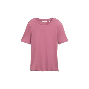 Mαλακή T-shirt κεντητική γυναίκα Tom Tailor Denim image-0